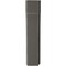 Ekena Millwork 1 3/4"W x 4"D x 8"H Clarksville Wood Vintage Decor Bracket, Reclaimed Grey BKTWD02X04X08CVGY - alternate 3